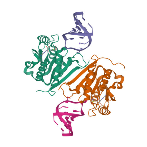 MnmM from B. subtilis and S. aureus complexed with anticodon stem-loop 이미지