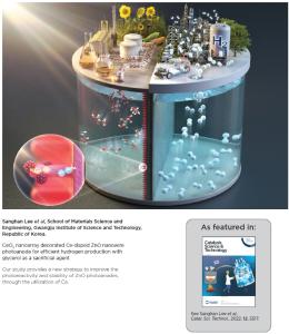 12. CeO2 Nanoarrays Decorated Ce-doped ZnO Nanowire Photoanode for Efficient Hydrogen Production with Glycerol as a Sacrificial Agent